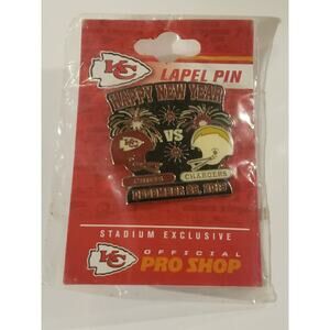 San Diego Chargers Game Day Pin vs Kansas City Chiefs December 29 2019 12/29/19
